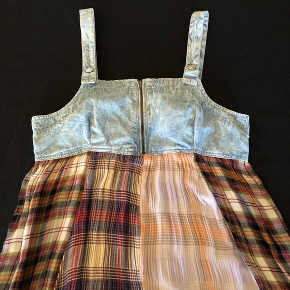 Rare Free People Mix It Up Dress Sz 14 - Picture 8 of 15